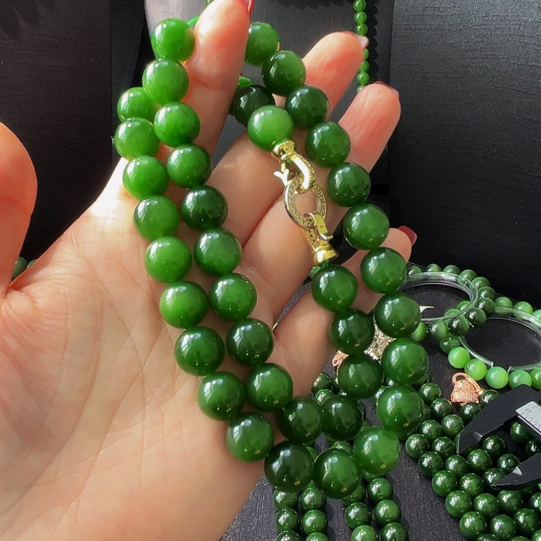 颈饰未镶嵌和田玉大*啊俄料卡12