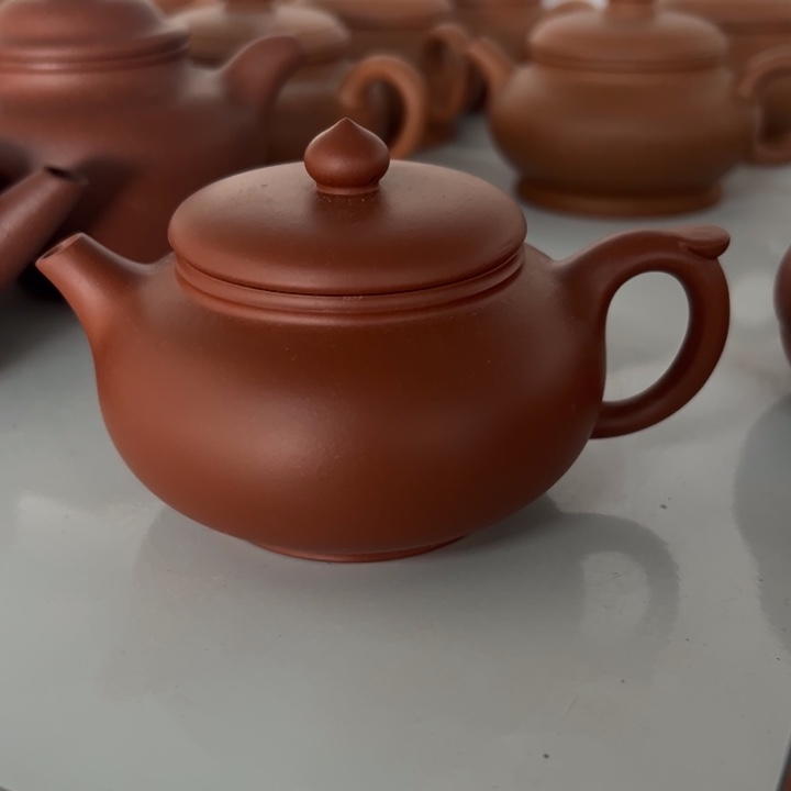 茶案紫砂红泥樱桃180cc