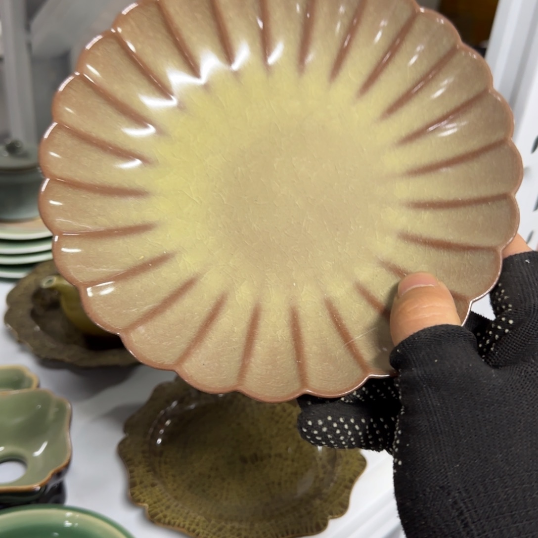 小金茶具青瓷茶器