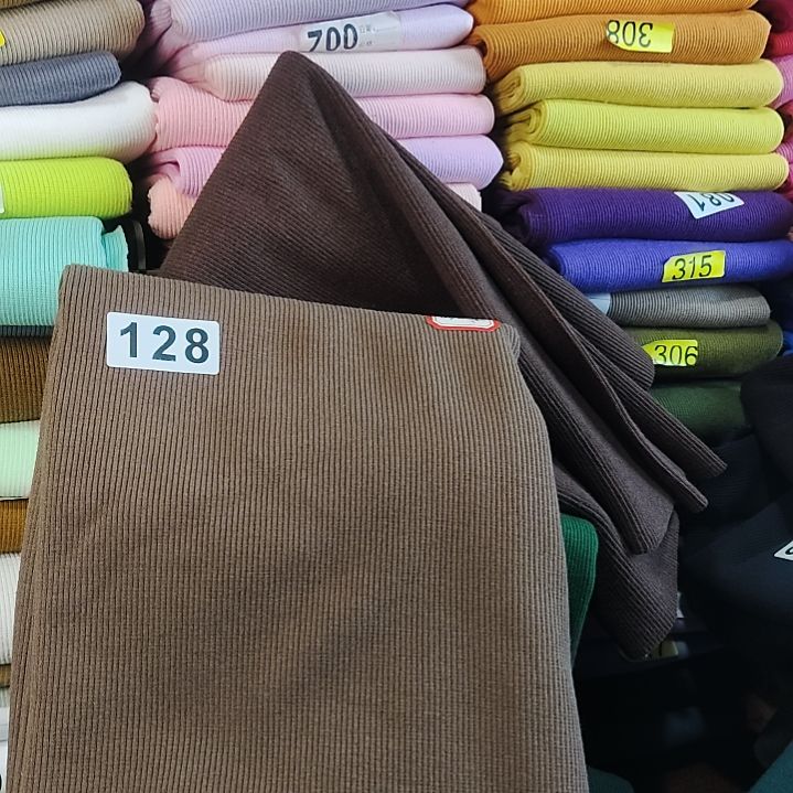 浅咖色螺纹半米，编码128。