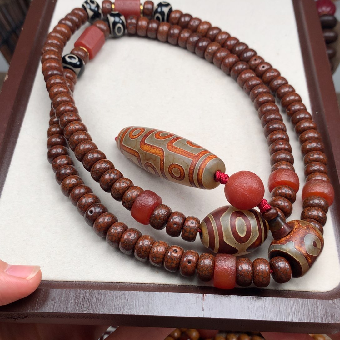 菩提吊坠未镶嵌忆*零星月菩提