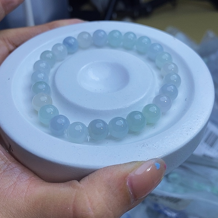 未镶嵌手串翡翠天然缅甸A货翡翠7.7