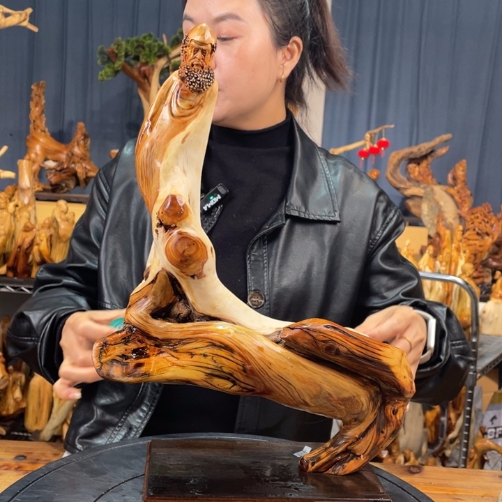 柏木（崖柏）随型摆件