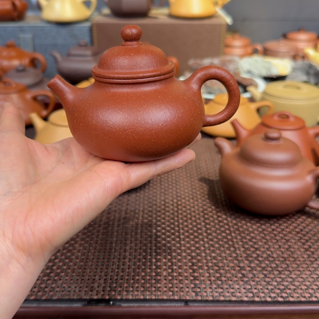 段泥茶壶降坡180毫升左右