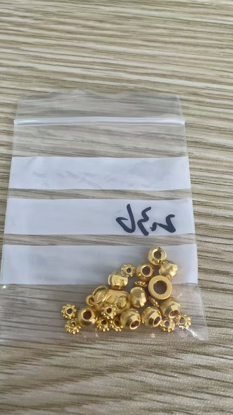 足金999  猫眼珠 隔片 提溜 通孔