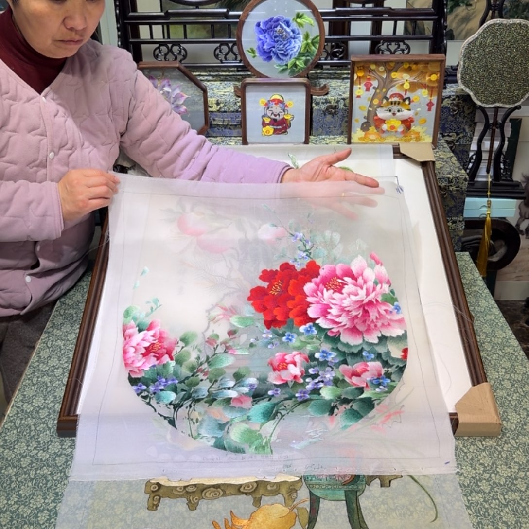 刺绣手工苏绣工艺