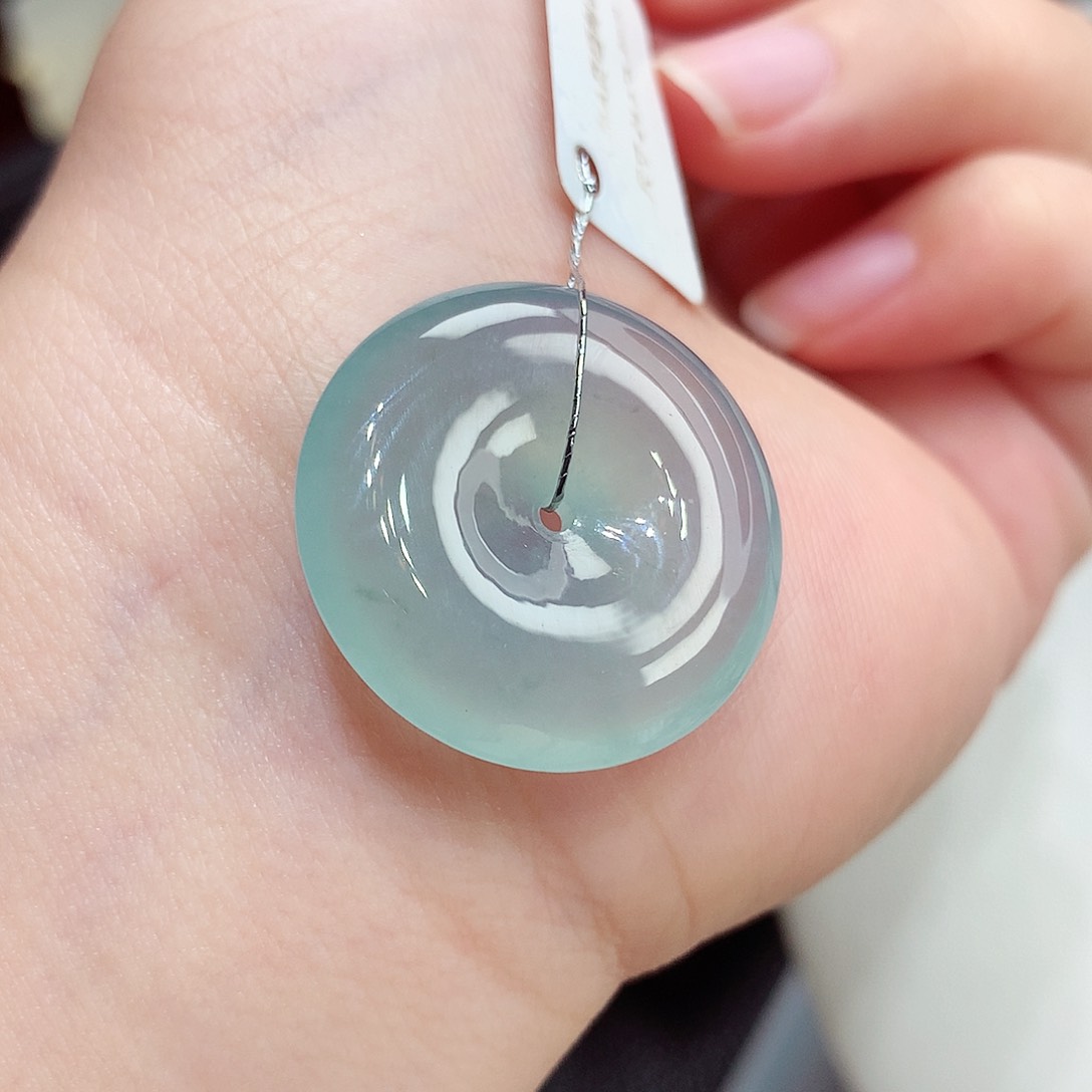 颈饰未镶嵌翡翠翡翠108，24.5/5.3