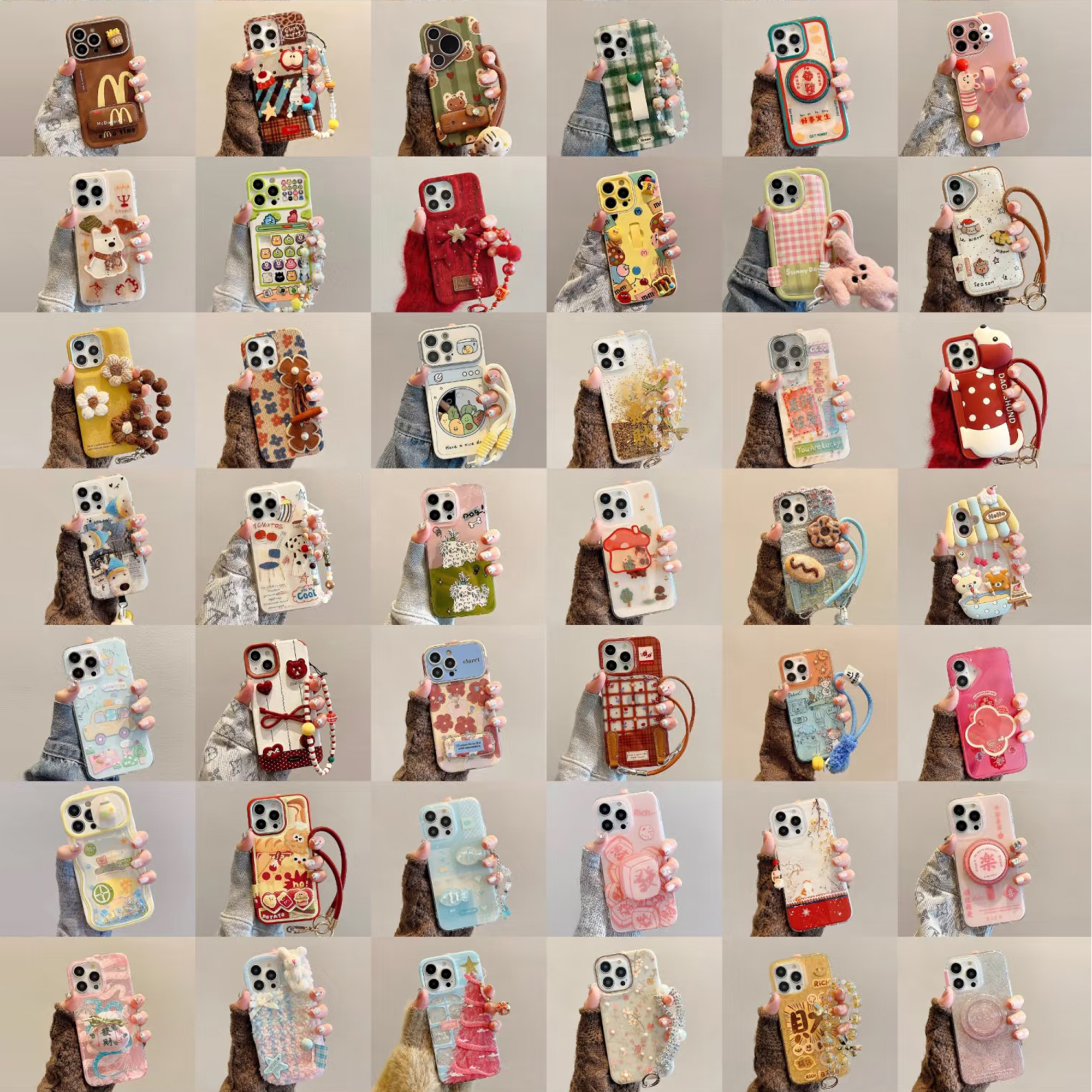 【个人单】拍1拆5手机壳保底7个(款式随机)适用于华为