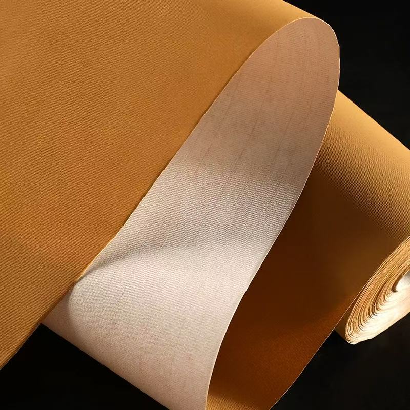 20米【蜡染绢纸长卷】半生熟宣纸加厚绢纸小楷小行书作品练习专用