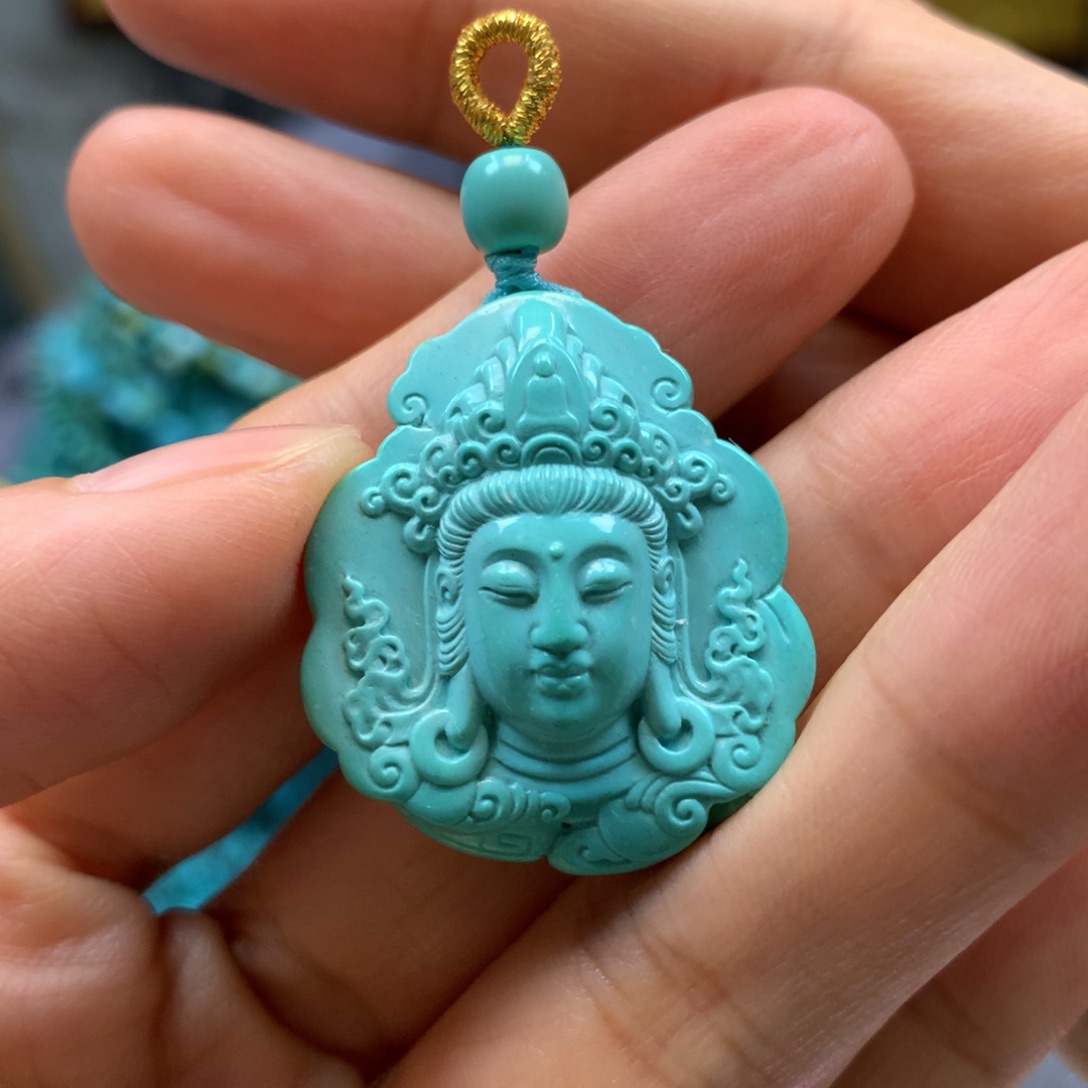 绿松石吊坠未镶嵌