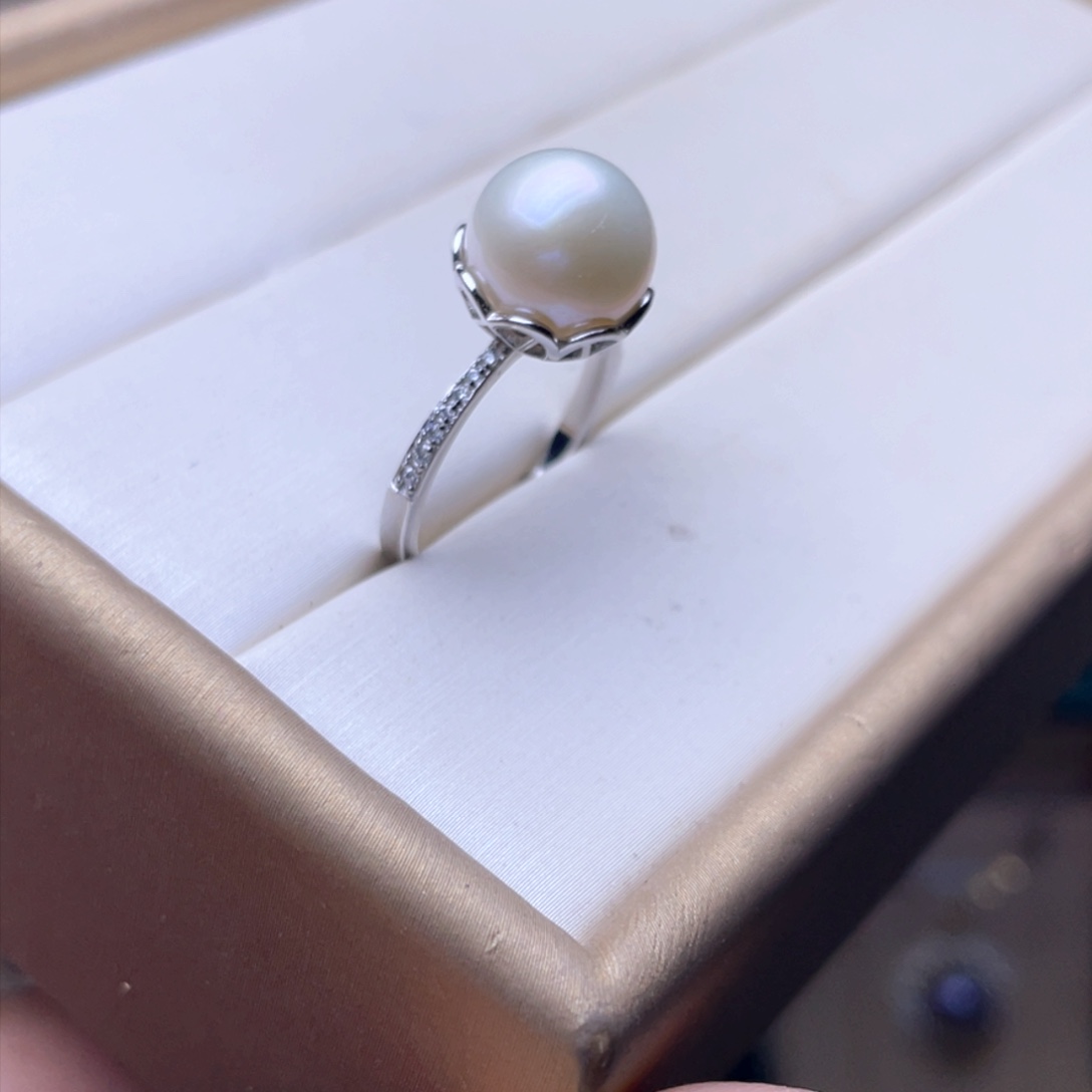 银S925镶嵌淡水珍珠其他