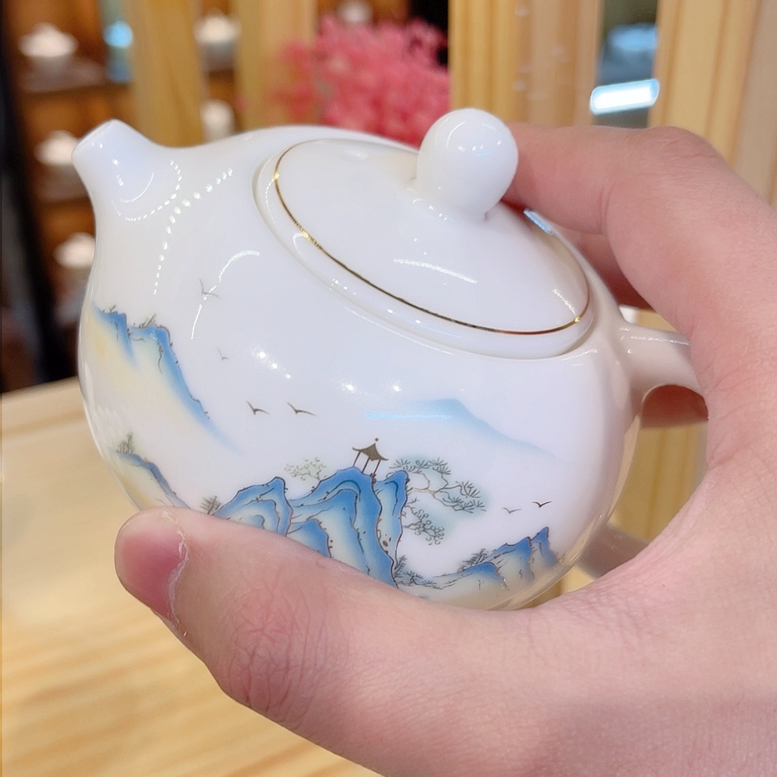 杯羊脂玉瓷羊脂玉瓷