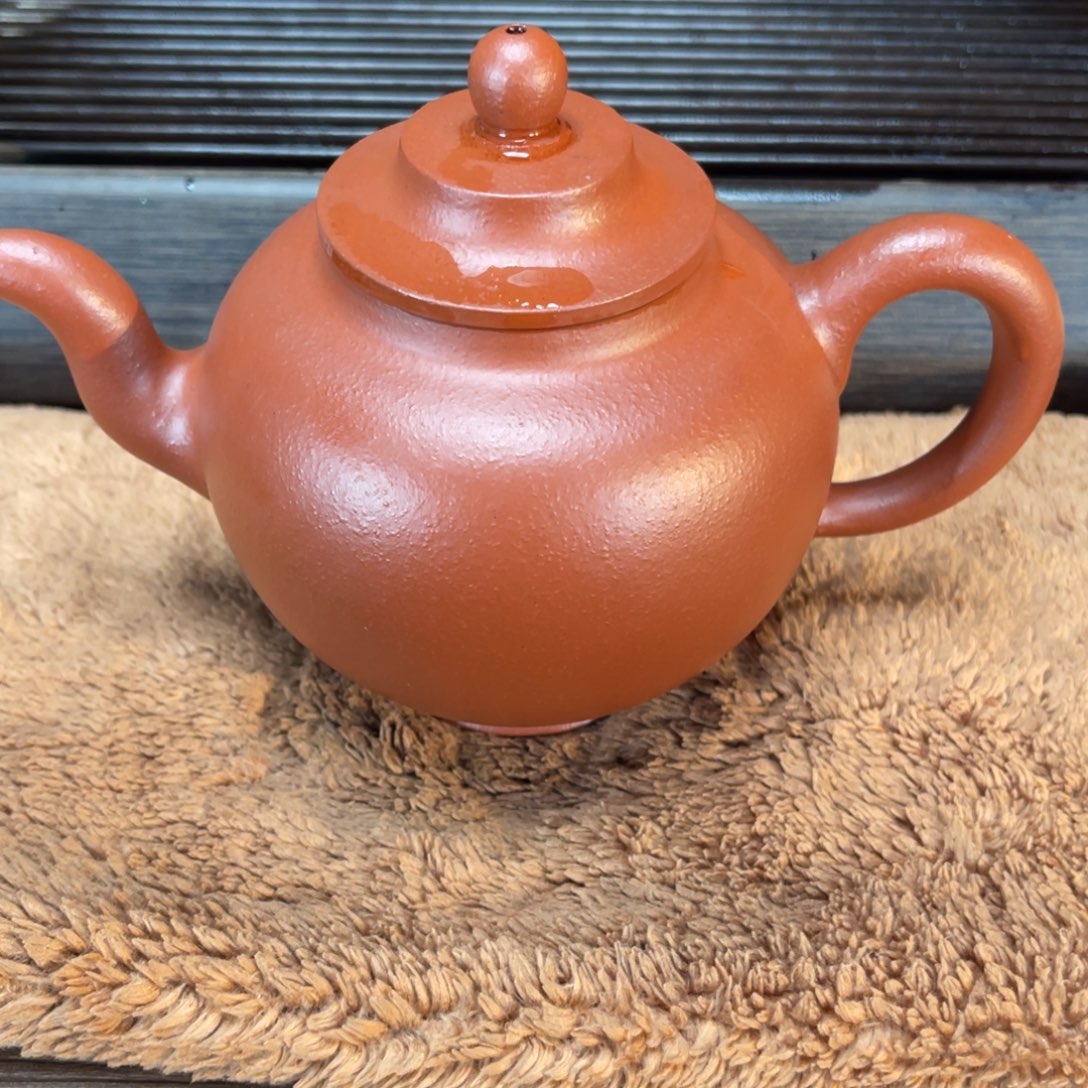 紫砂茶壶高端朱泥350cc朱泥宫灯