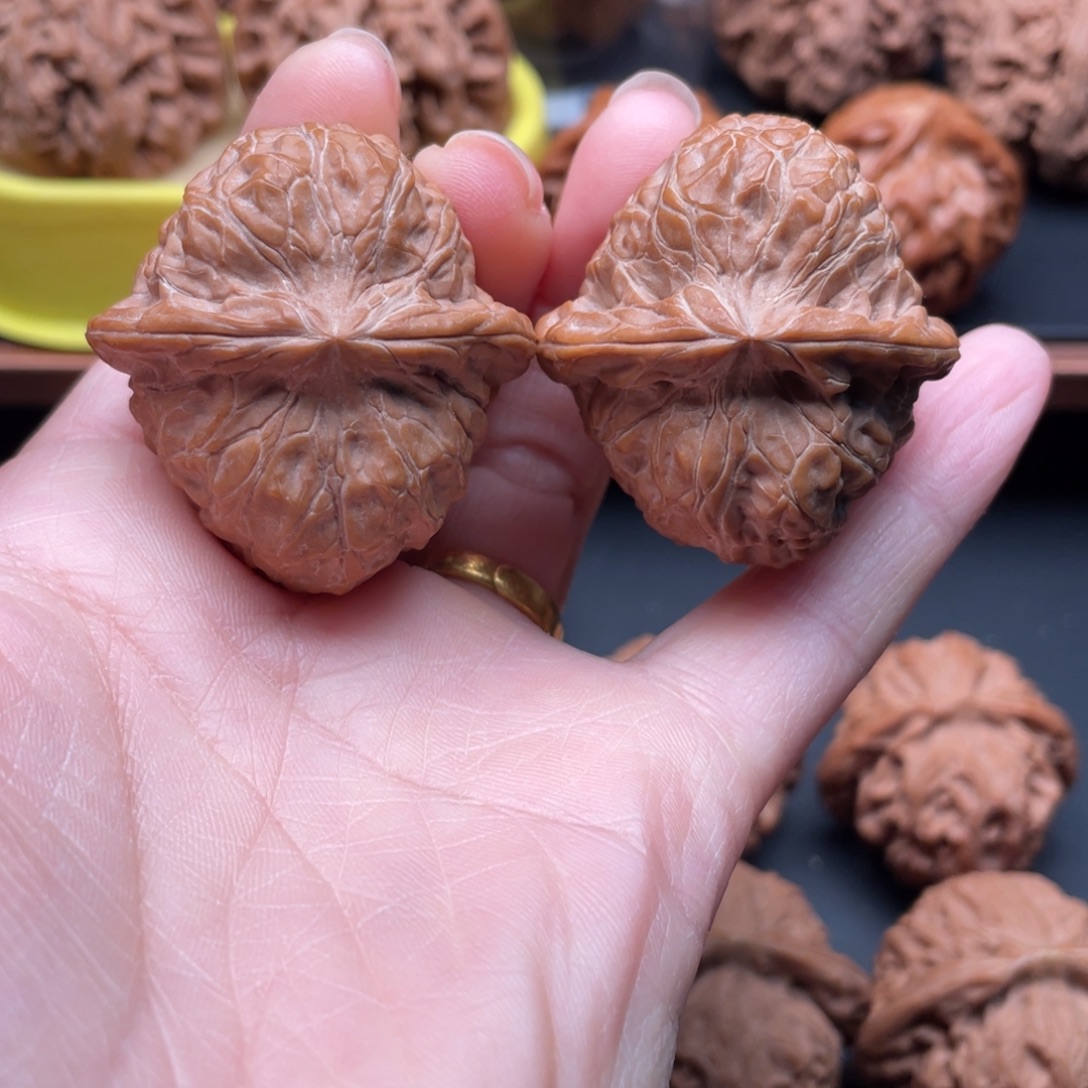 把件文玩核桃南瓜墩