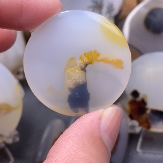 玛瑙/玉髓吊坠(不含链)未镶嵌