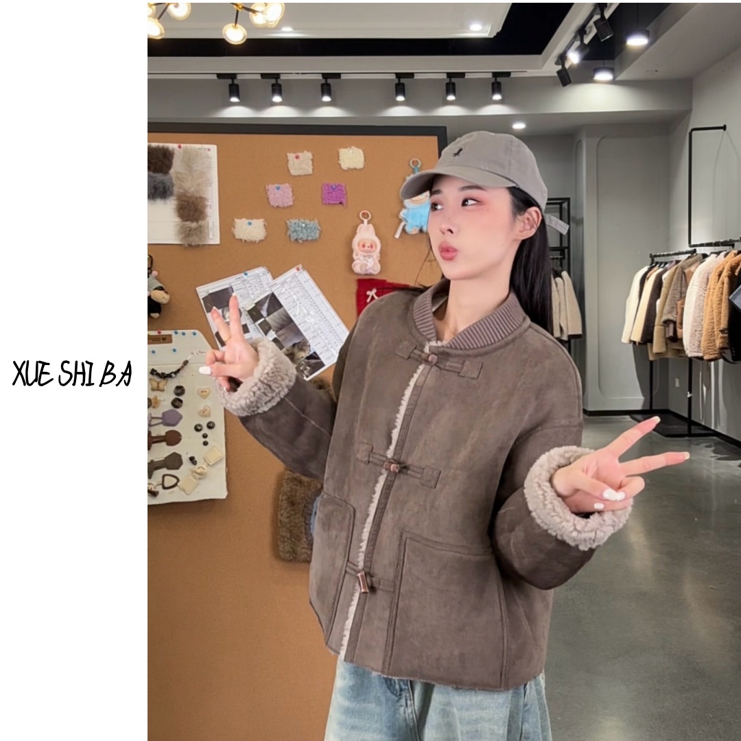 【棒球少女】两面穿强势回归~全羊毛棒球服外套