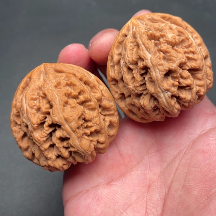 文玩核桃把件大粗筋