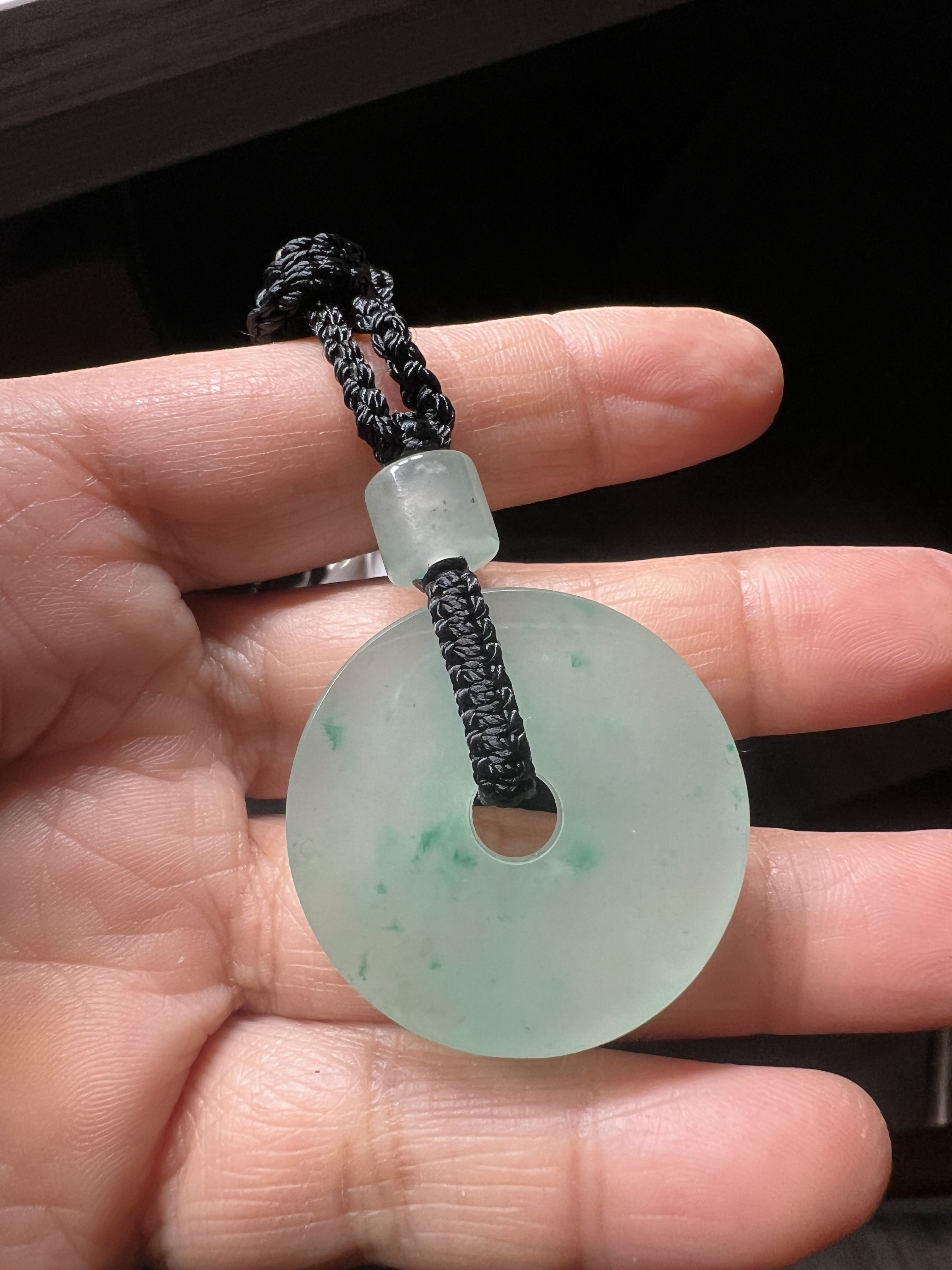 非洲翠平安扣挂件