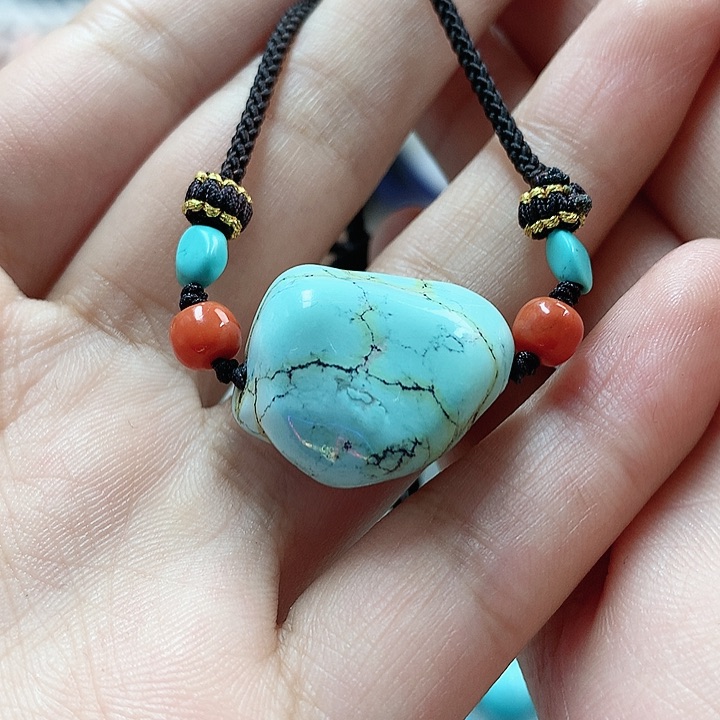 未镶嵌绿松石珠宝奇石