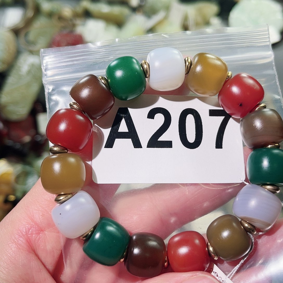 玛瑙/玉髓手链未镶嵌