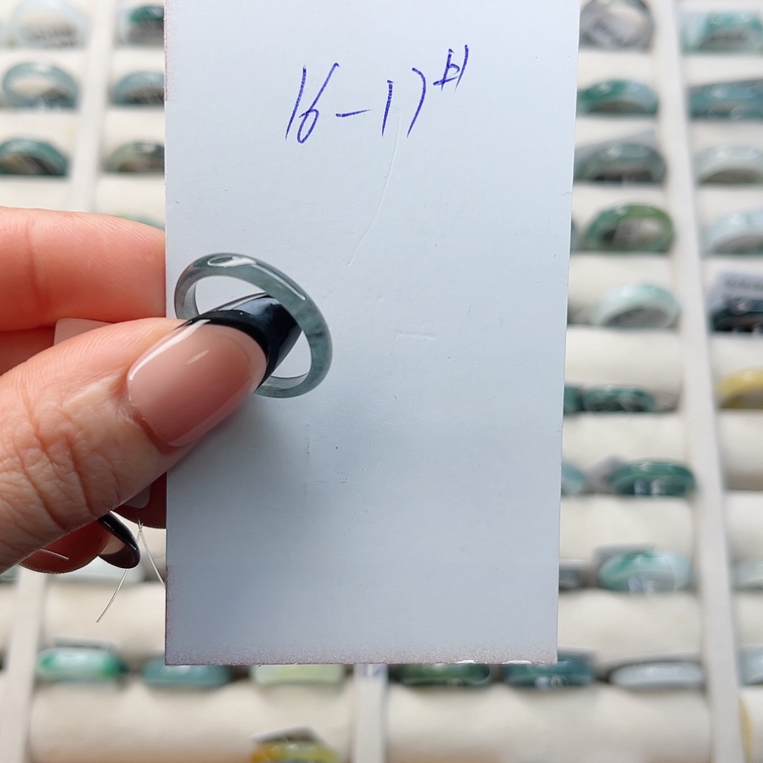 翡翠戒指未镶嵌戒指