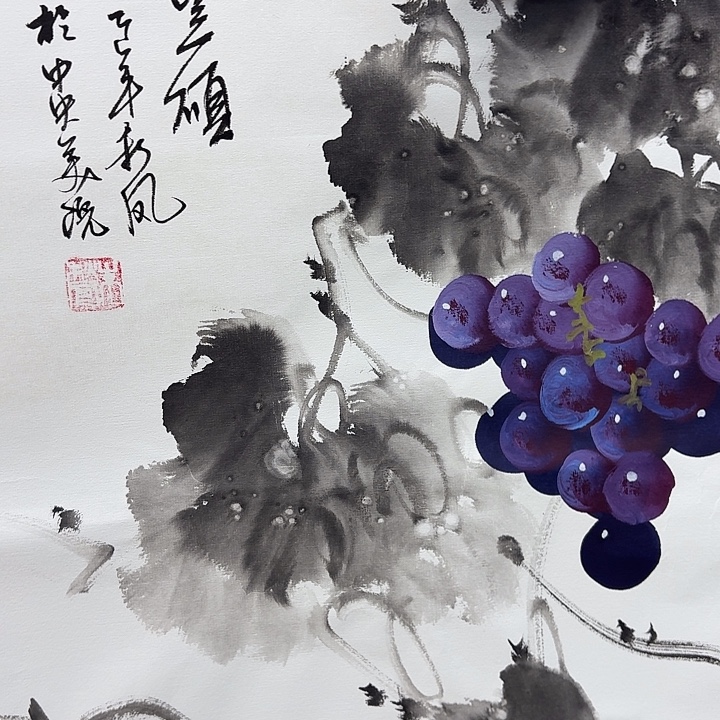 国画手绘国画作品