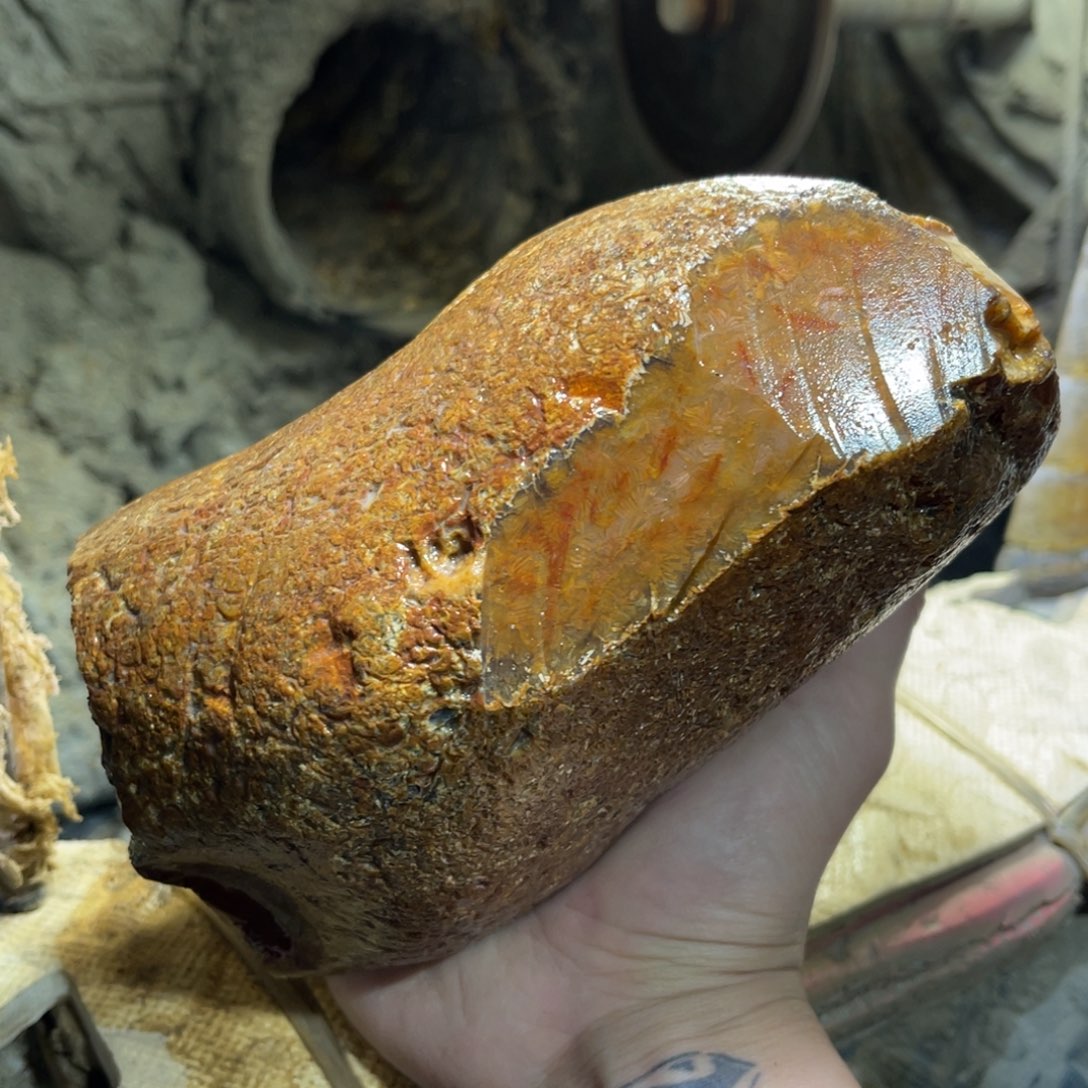 家***1定制玛瑙天然玛瑙手镯原石