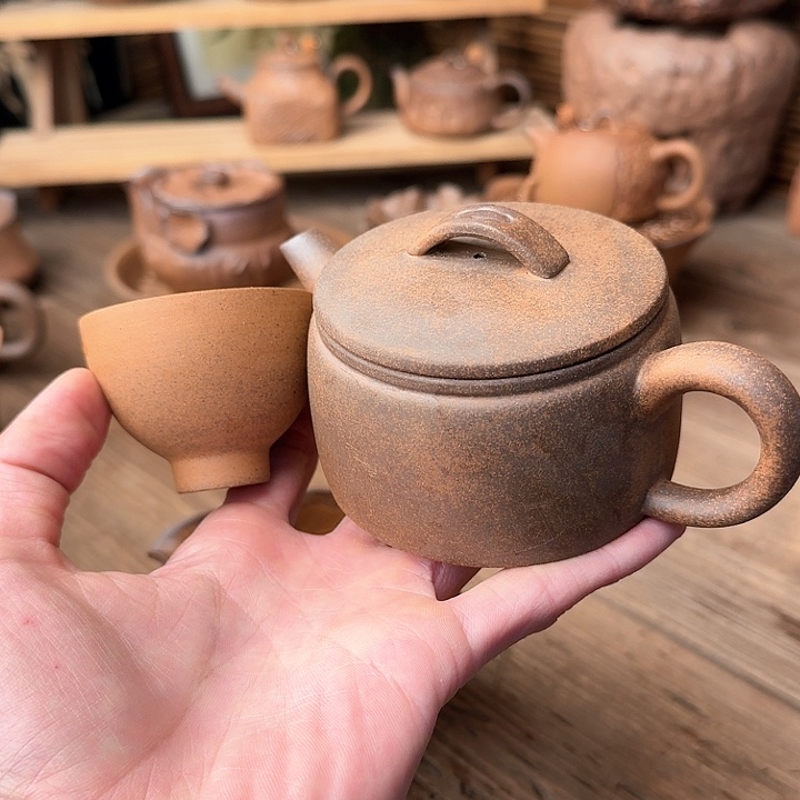 原矿老岩泥茶器系列