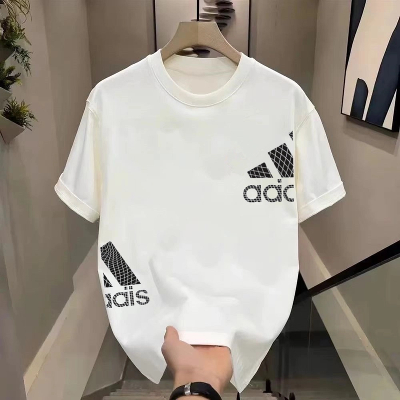 大牌剪标折扣捡漏夏季重磅轻奢短袖t恤男女潮牌宽松百搭体恤上衣