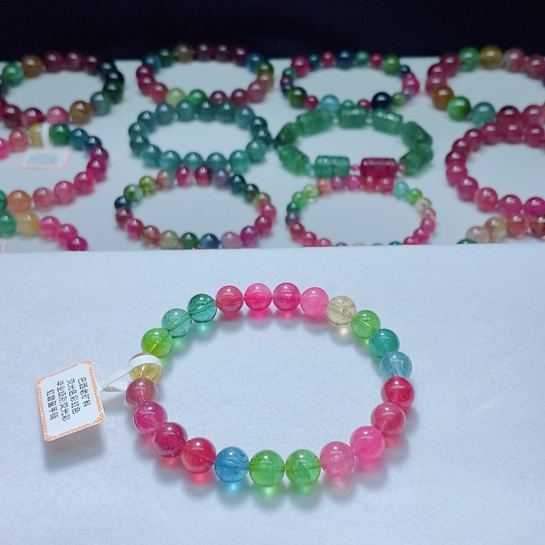 手链未镶嵌碧玺8.2mm左右