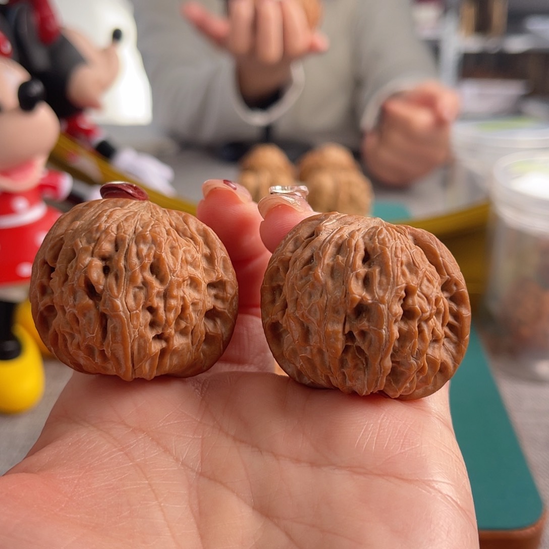 文玩核桃吊坠41磨盘全品