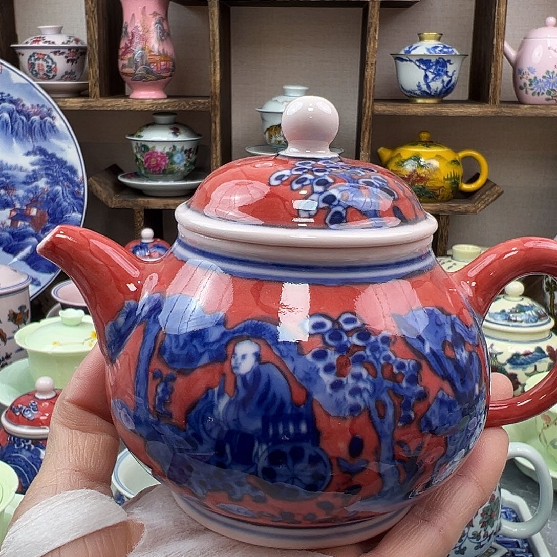 摆件陶瓷景德镇陶瓷567老厂瓷93