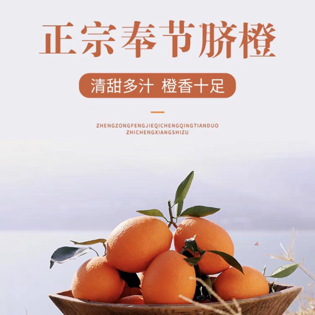 （偏远地区专拍）奉节脐橙血橙应季新鲜水果橙子现摘坏果包赔