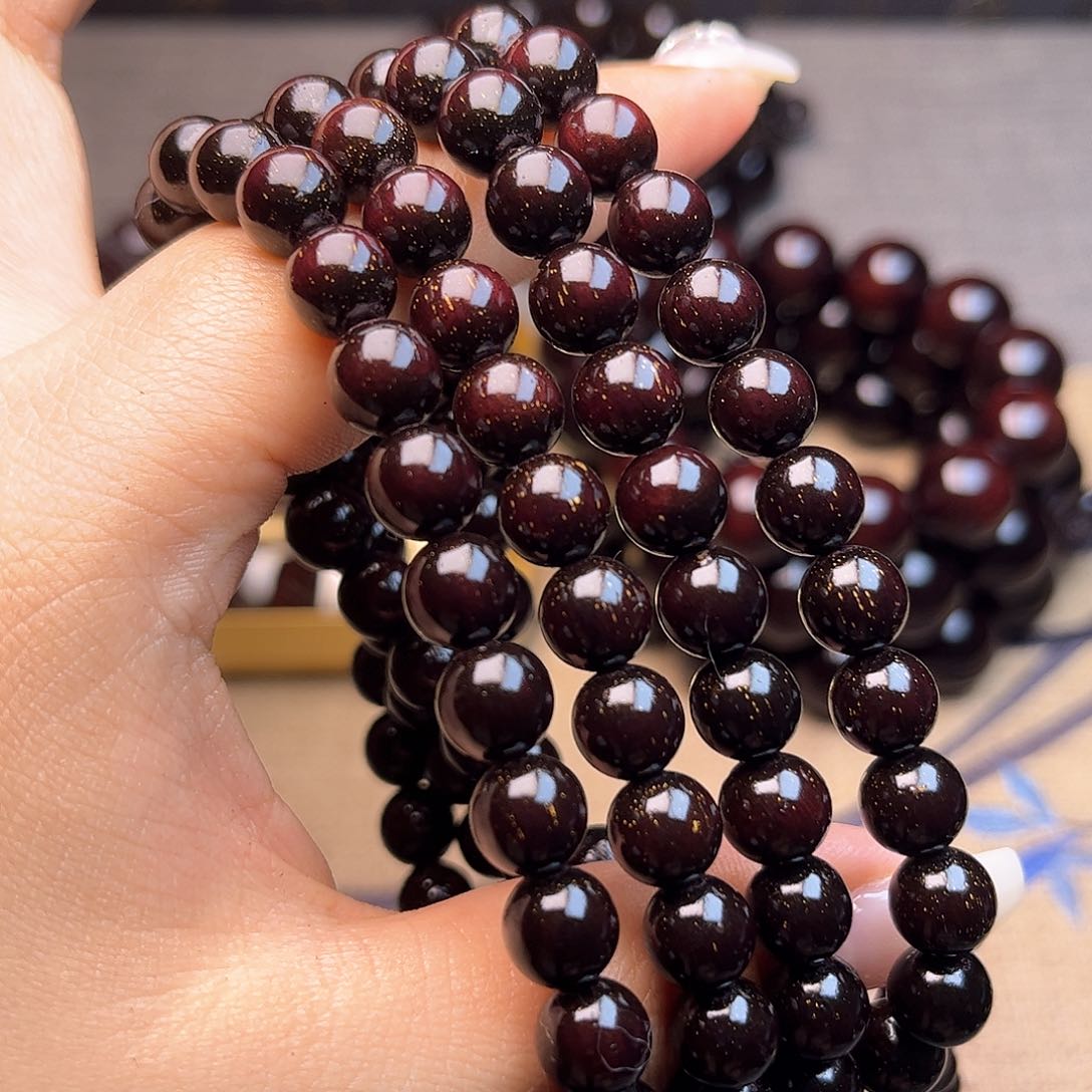 檀香紫檀（小叶紫檀）0.8 108颗多星