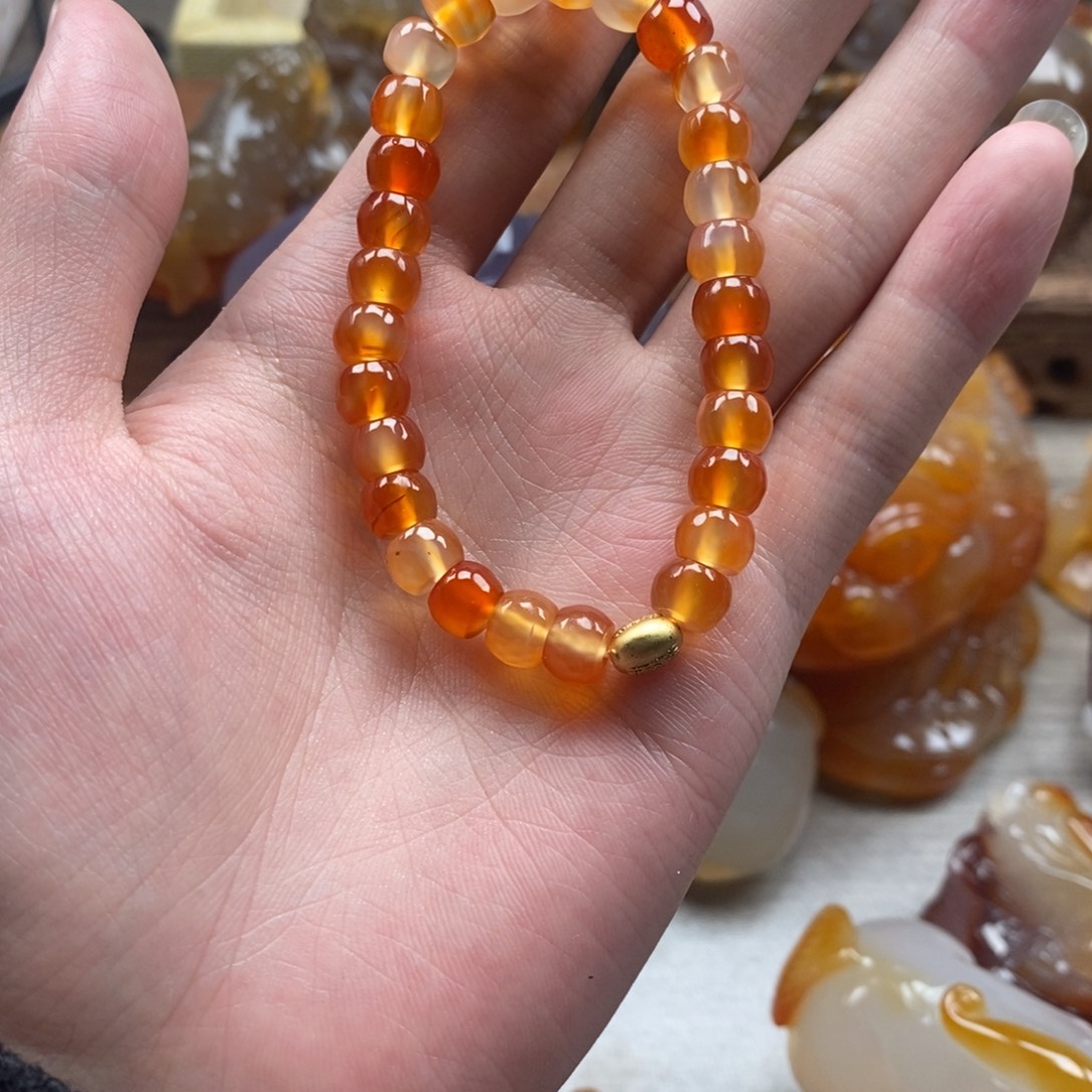 玛瑙/玉髓未镶嵌颈饰