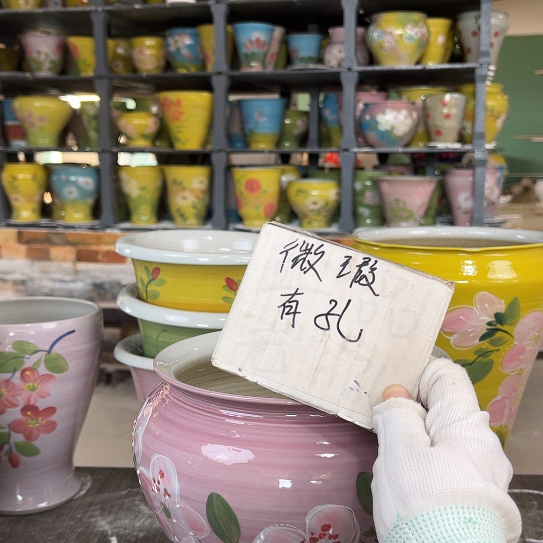 景德镇陶瓷花盆花盆