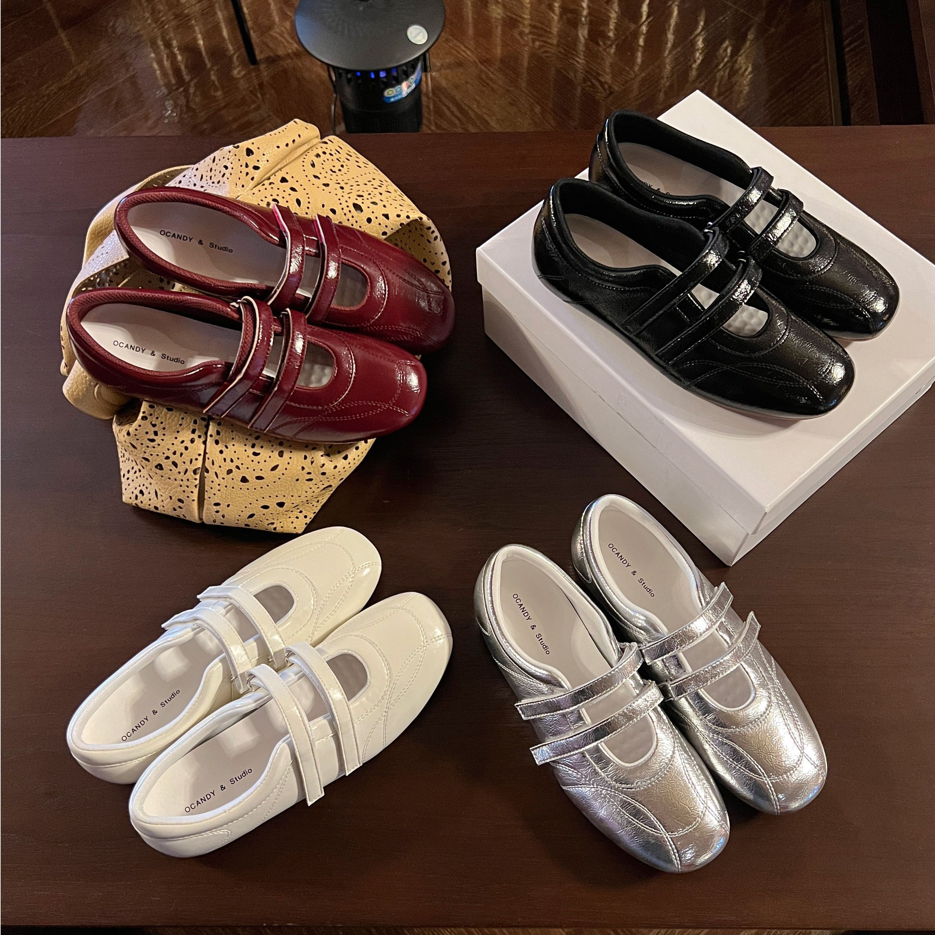 【大叔家】3.5CM懒人芭蕾玛丽珍鞋女2025外穿复古绝美不累脚5294