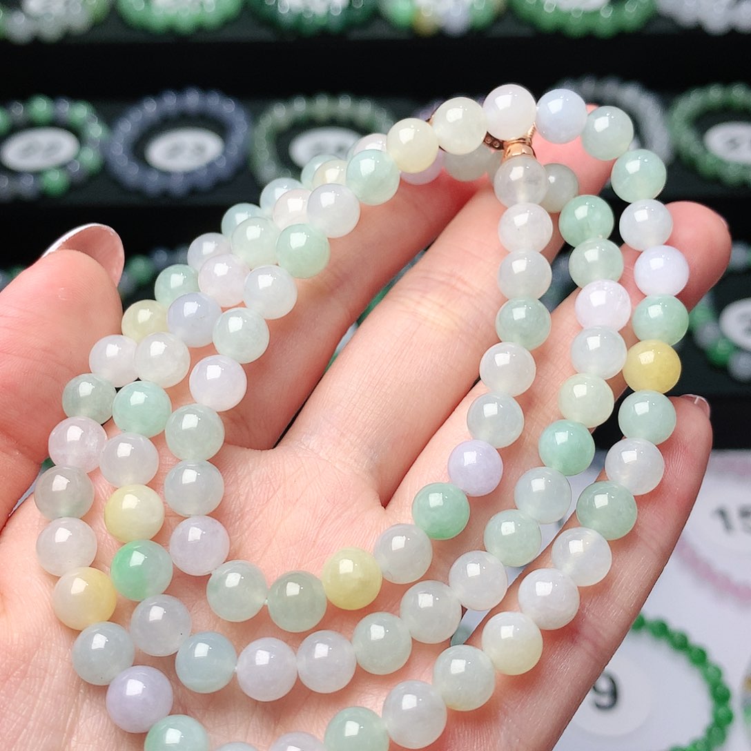 翡翠手链未镶嵌翡翠