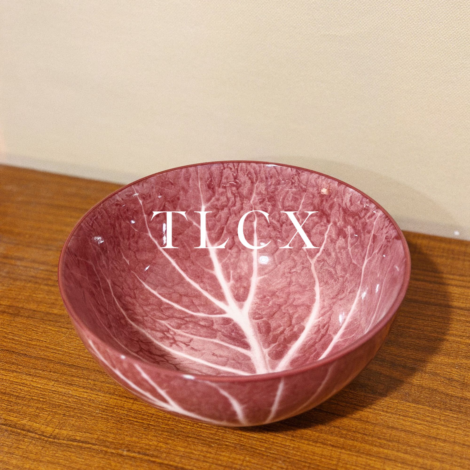 【TLCX 外贸原单】紫白菜8英寸汤碗-紫色 20X9cm