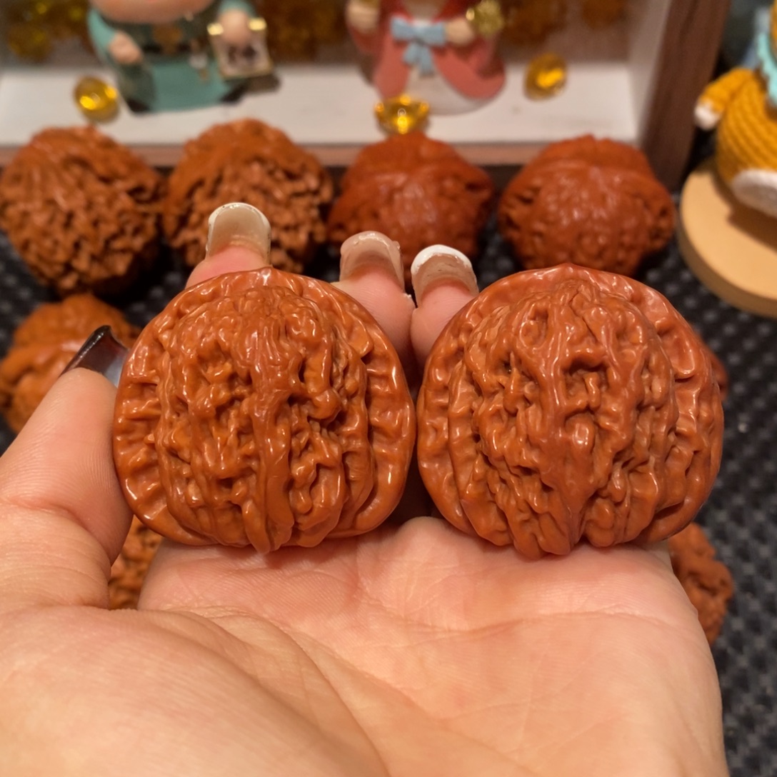 桃核吊坠40.6四座楼，0035