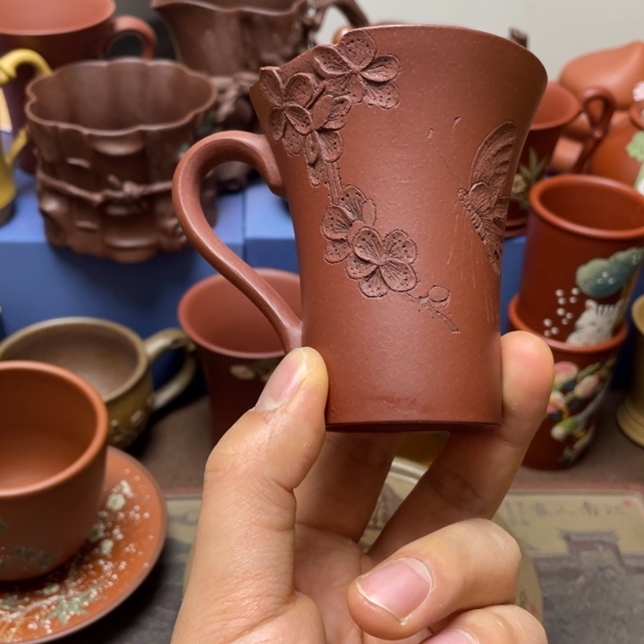 紫砂茶杯紫砂主人杯