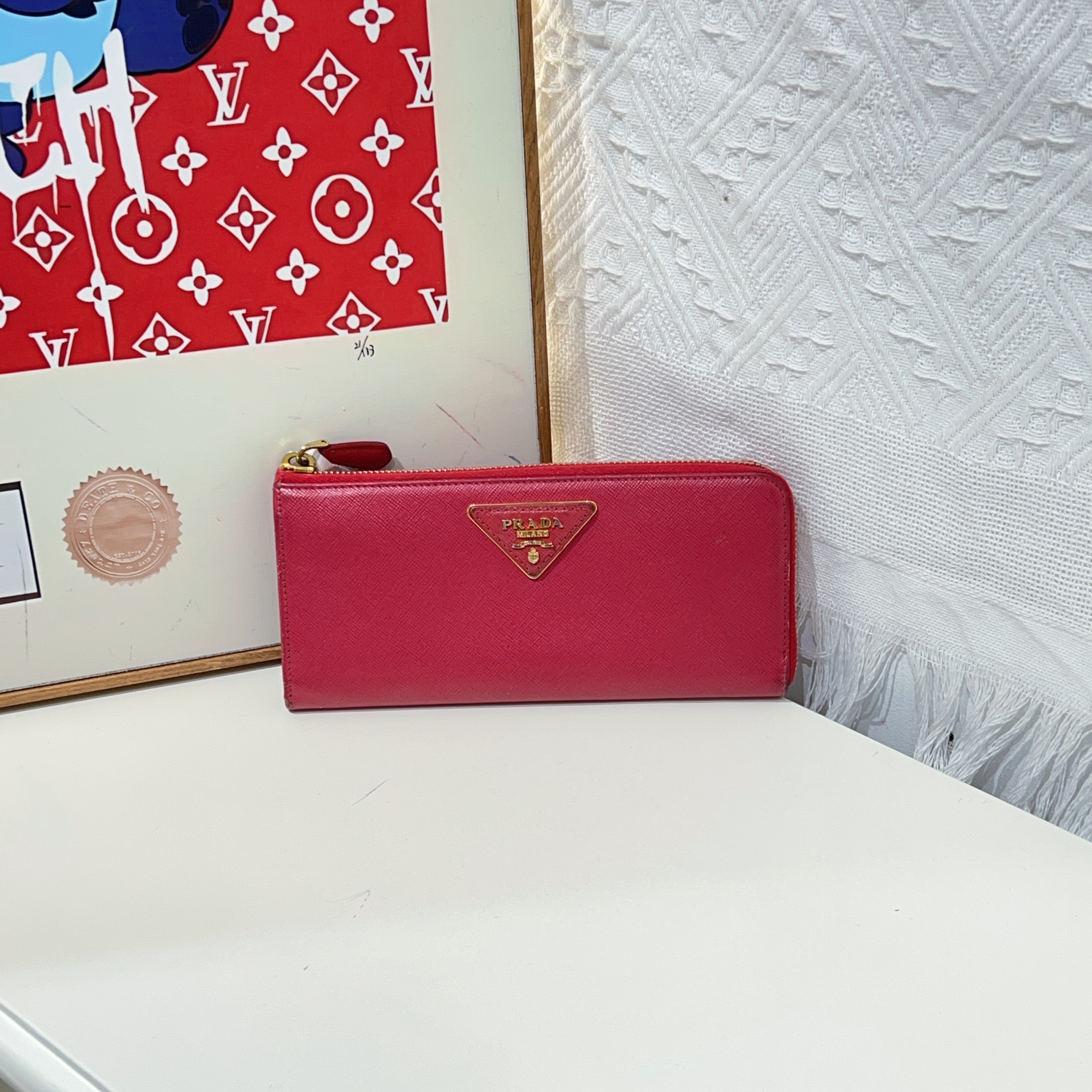 95新 Prada/普拉达 普拉达钱包 cj4217