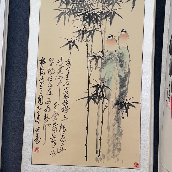 纯手绘国画作品好看四尺