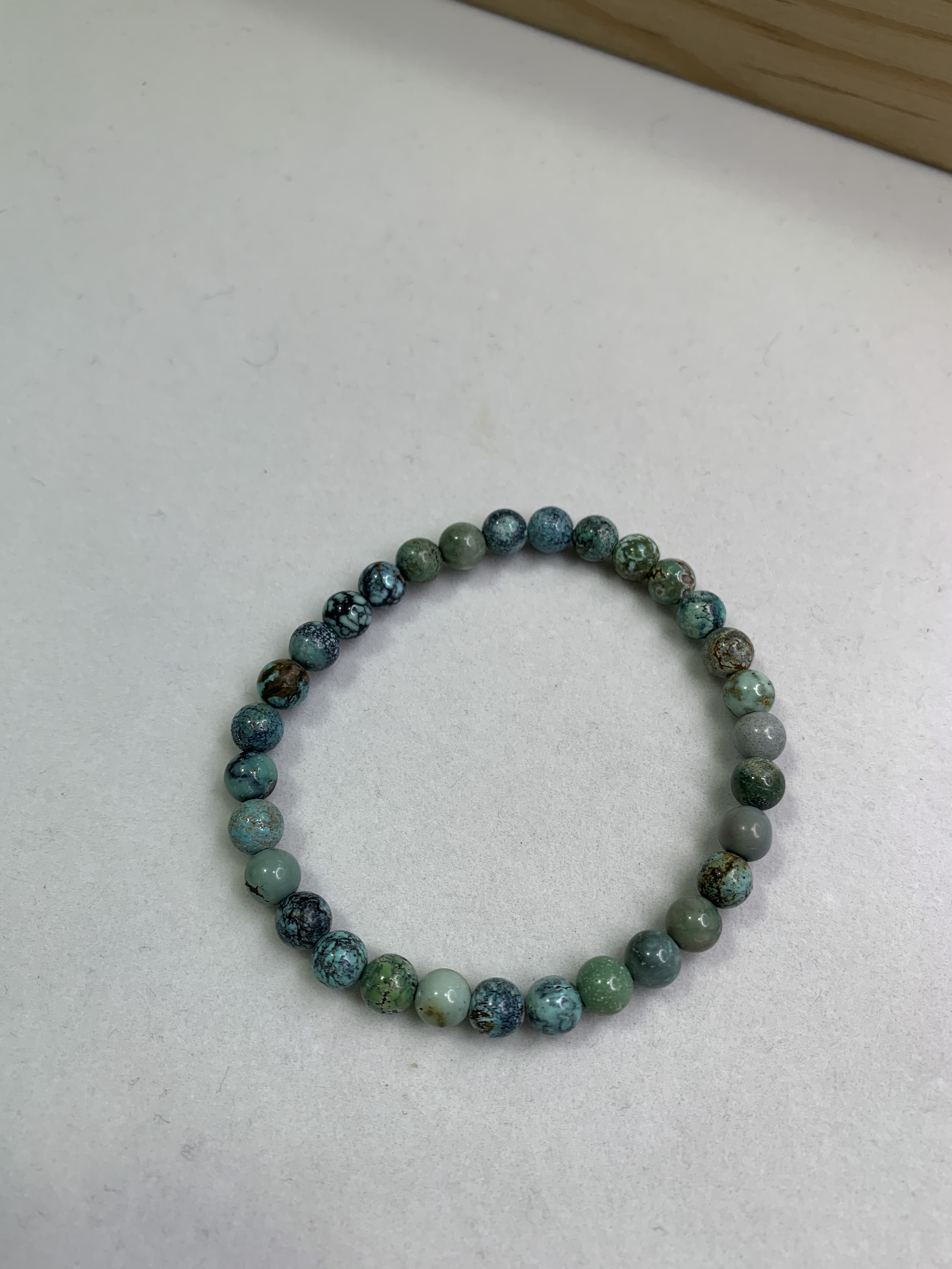 天然原矿绿松石单圈