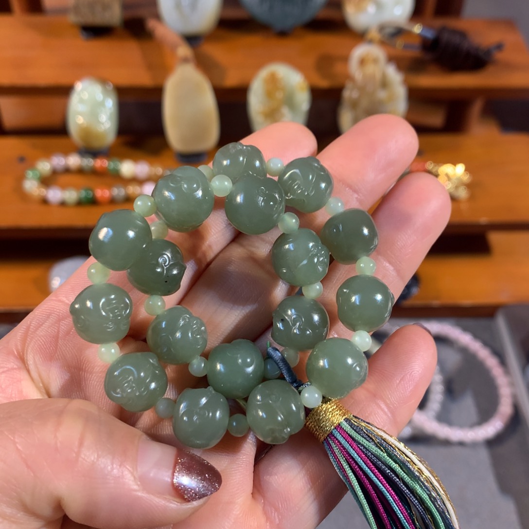 和田玉（糖玉）颈饰未镶嵌唯*