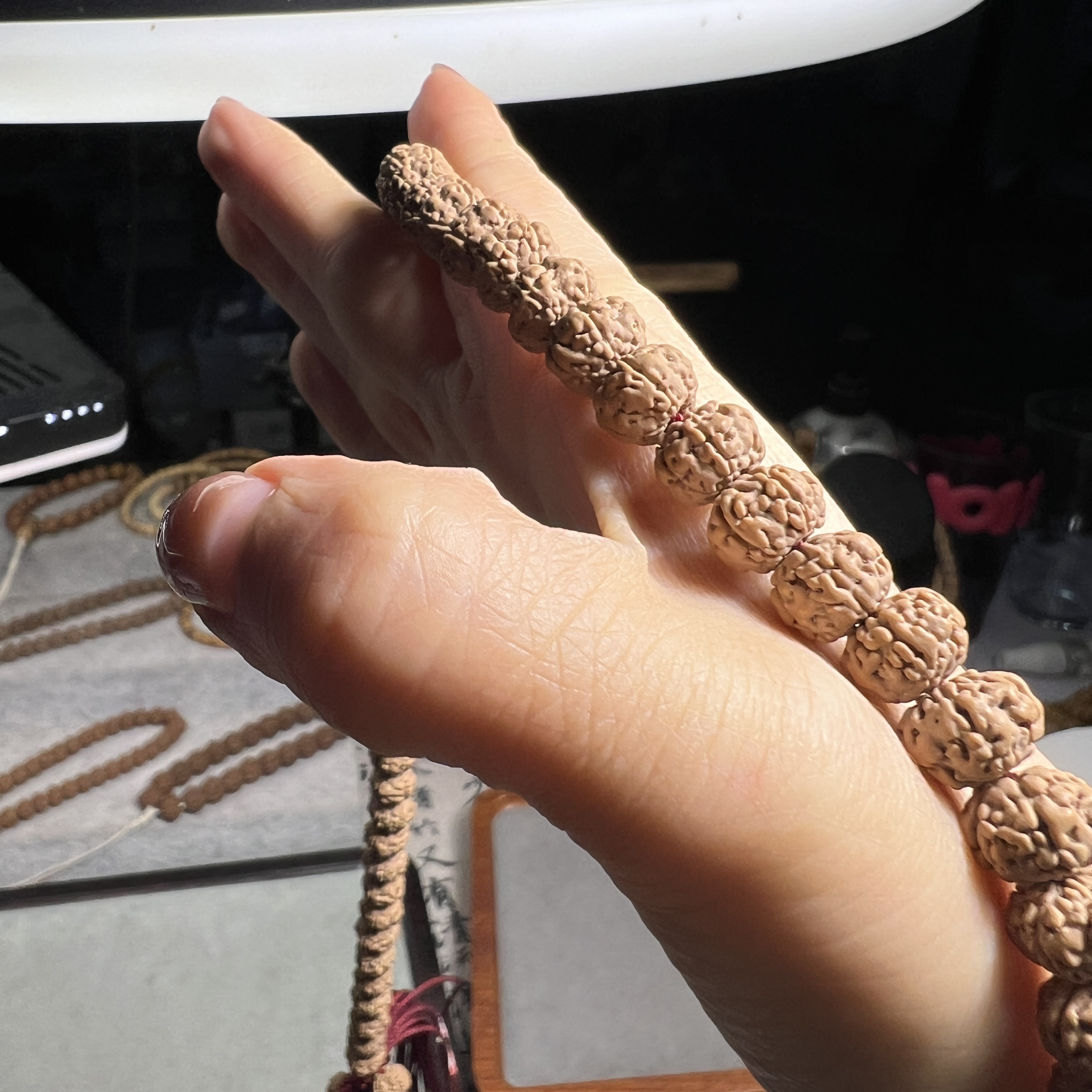 纯血老树王长串10-12mm左右+礼盒皮袋