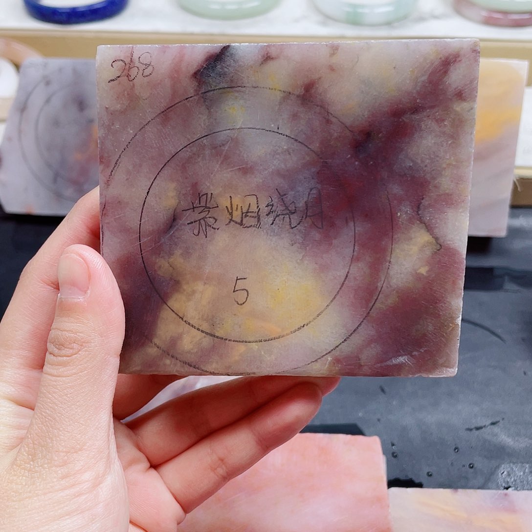 石英质玉手镯未镶嵌定制