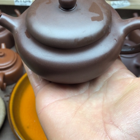 茶壶紫砂紫泥柿园180豪升左右