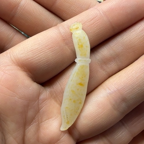 和田玉颈饰未镶嵌定制