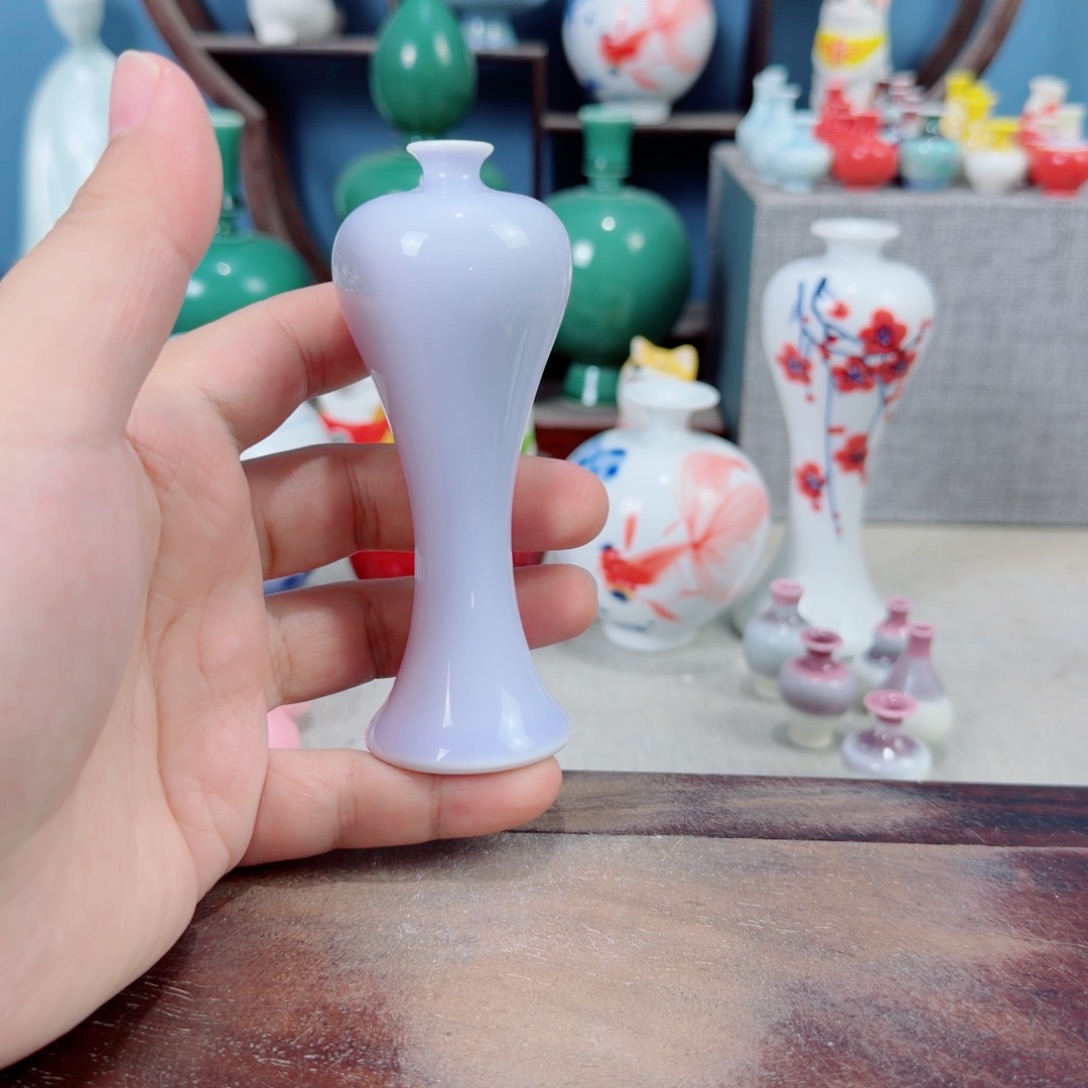 陶瓷手工小花器摆件